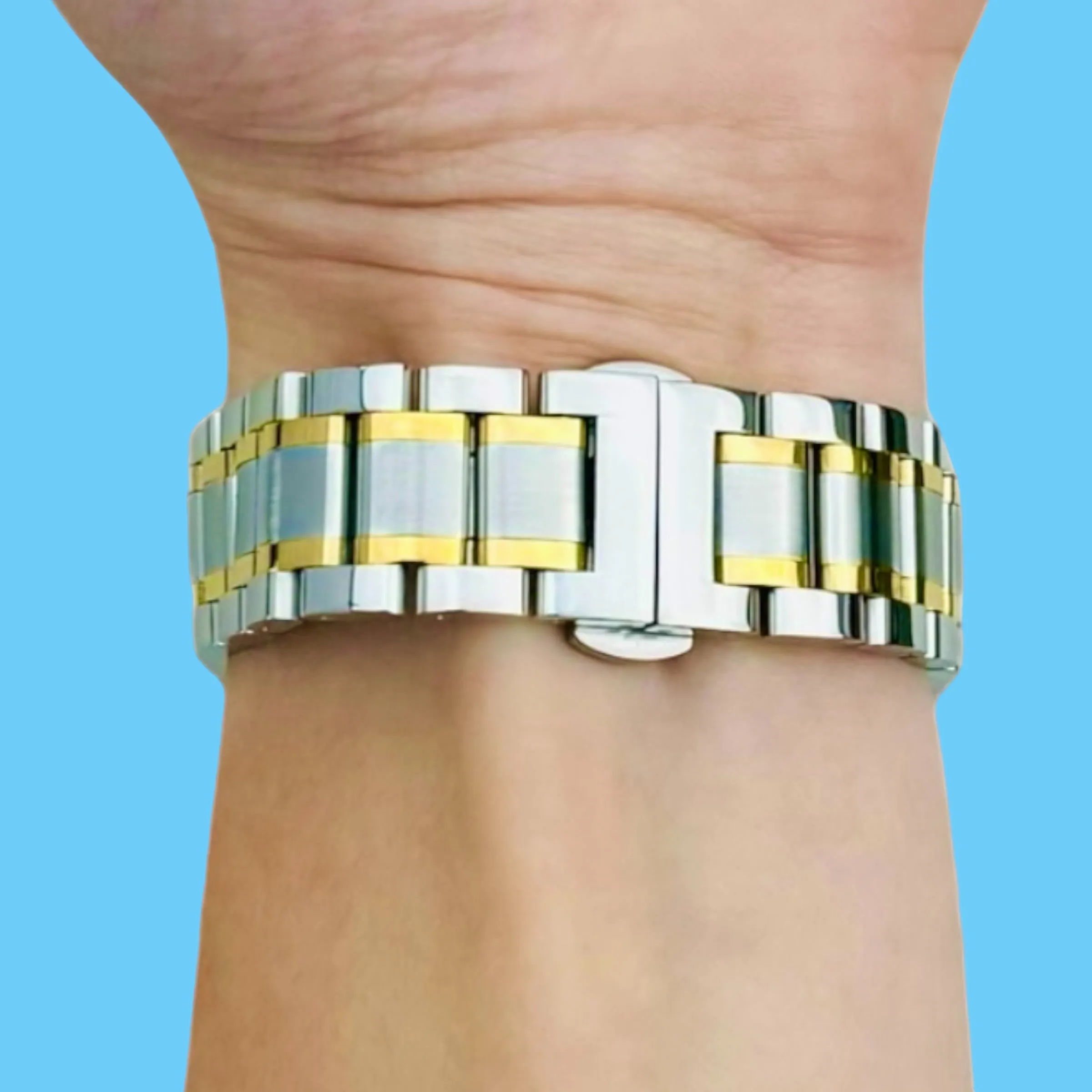 Oppo Watch 46mm Stainless Steel Link Watch Strap