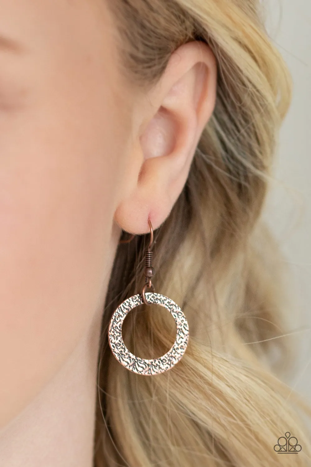 Paparazzi City Circus Necklace Copper
