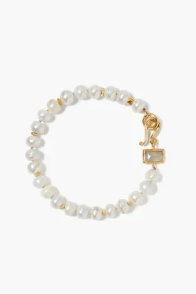 Piazza Bracelet White Pearl