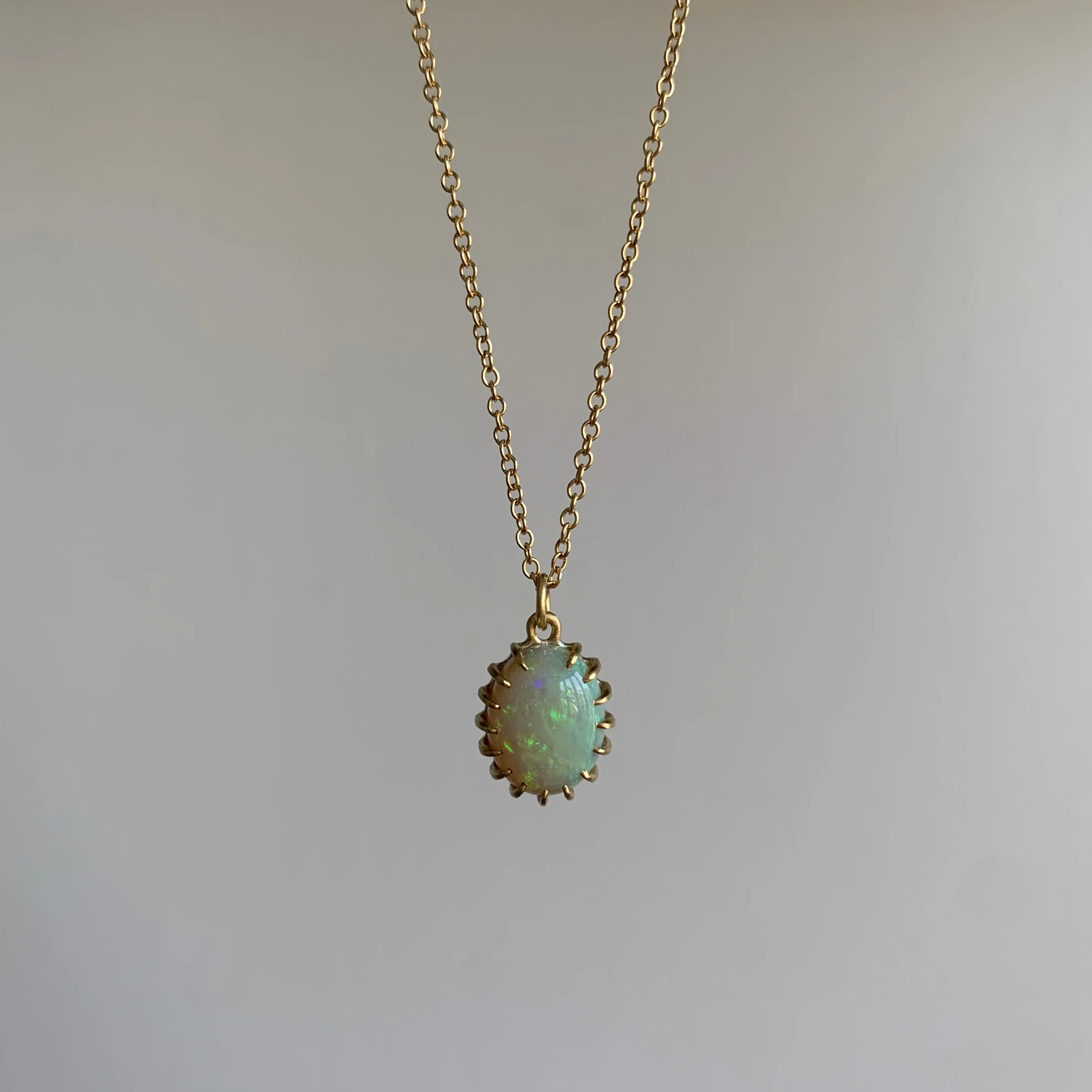 Queen of the Fae Opal Vanity Necklace