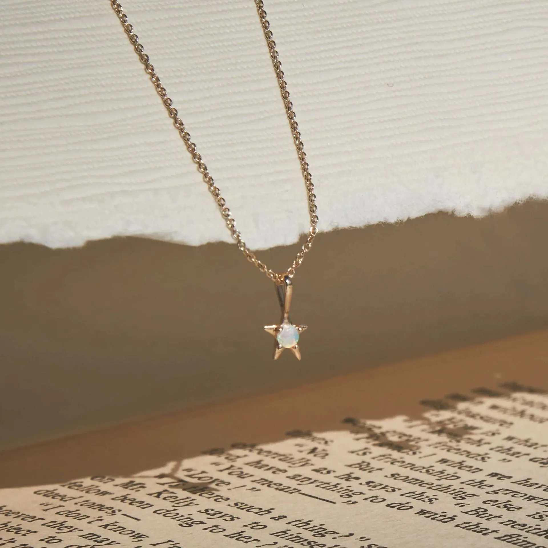Rising Star Pendant (14K Gold   Opal)