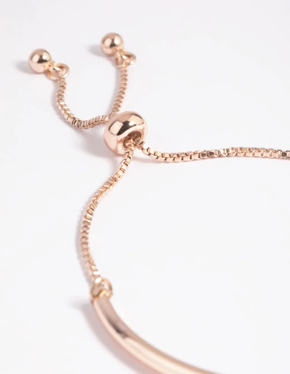 Rose Gold Simple Toggle Cuff Bracelet