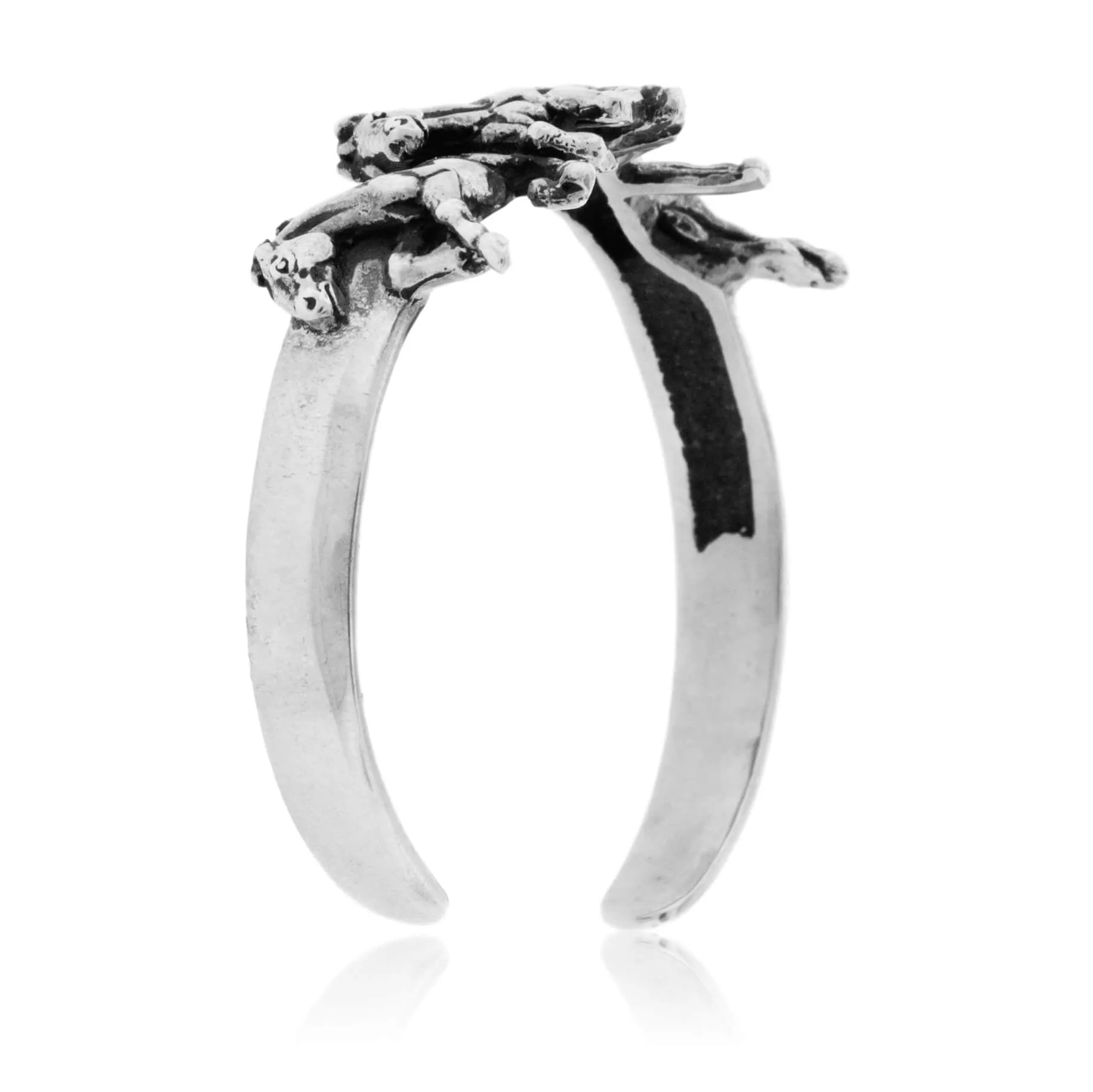 Running Horse Sterling Silver Cuff