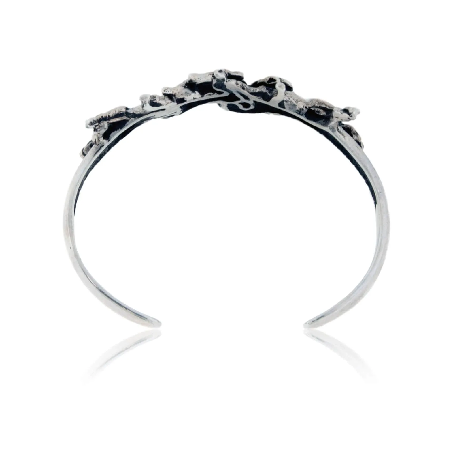 Running Horse Sterling Silver Cuff