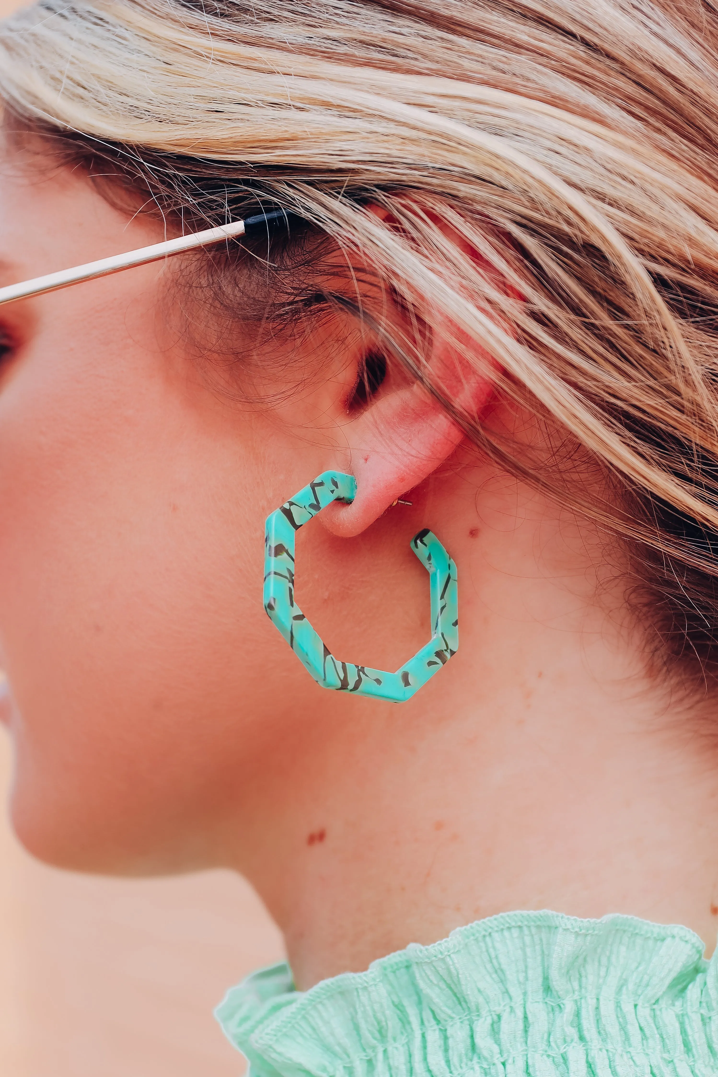 Rylan Earrings - Turquoise
