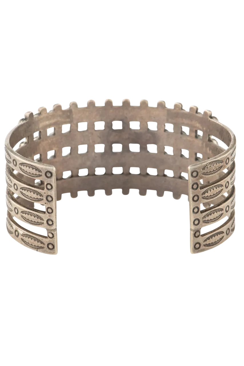 Sleeping Beauty Turquoise Studded Cuff Bracelet