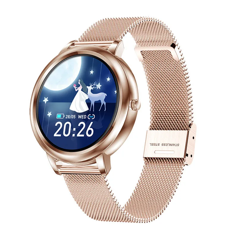 Smart Watch Women's Hand-Lifting Bright Screen Heart Rate Smart Bluetooth Bracelet Sports Watch