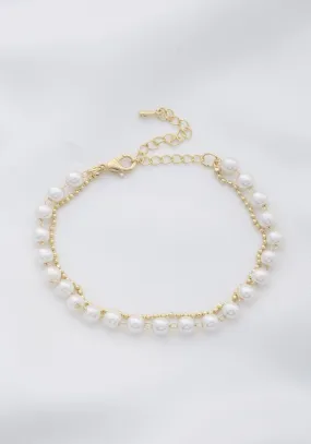 Sodajo Pearl Bead Bracelet