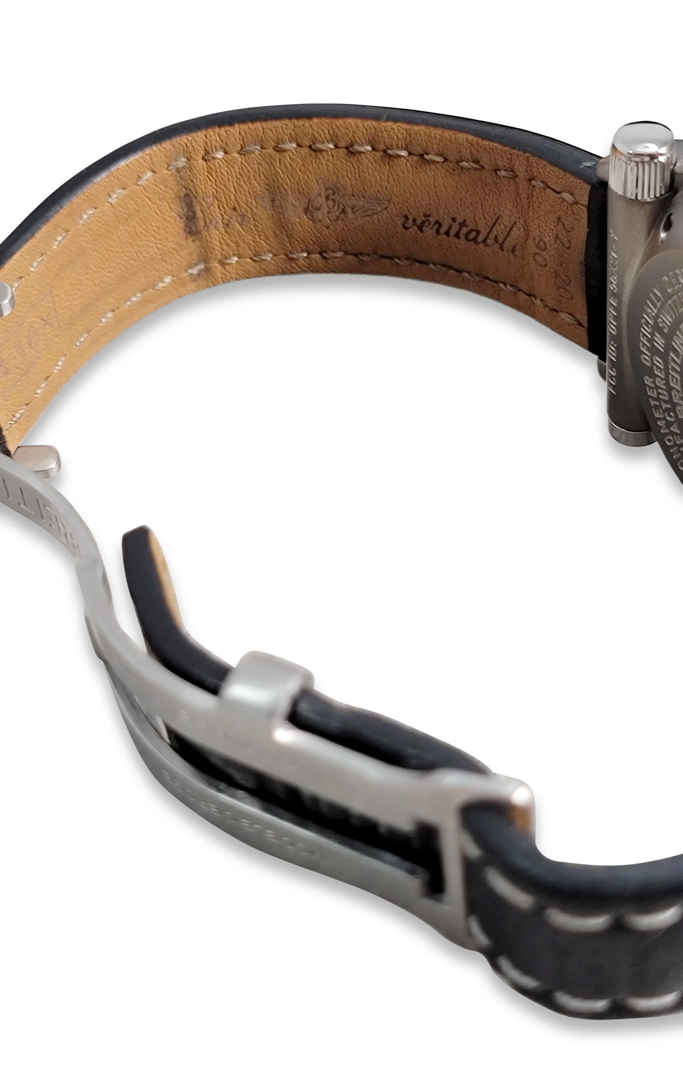 Sold! Breitling Emergency Titanium Orange Dial Watch