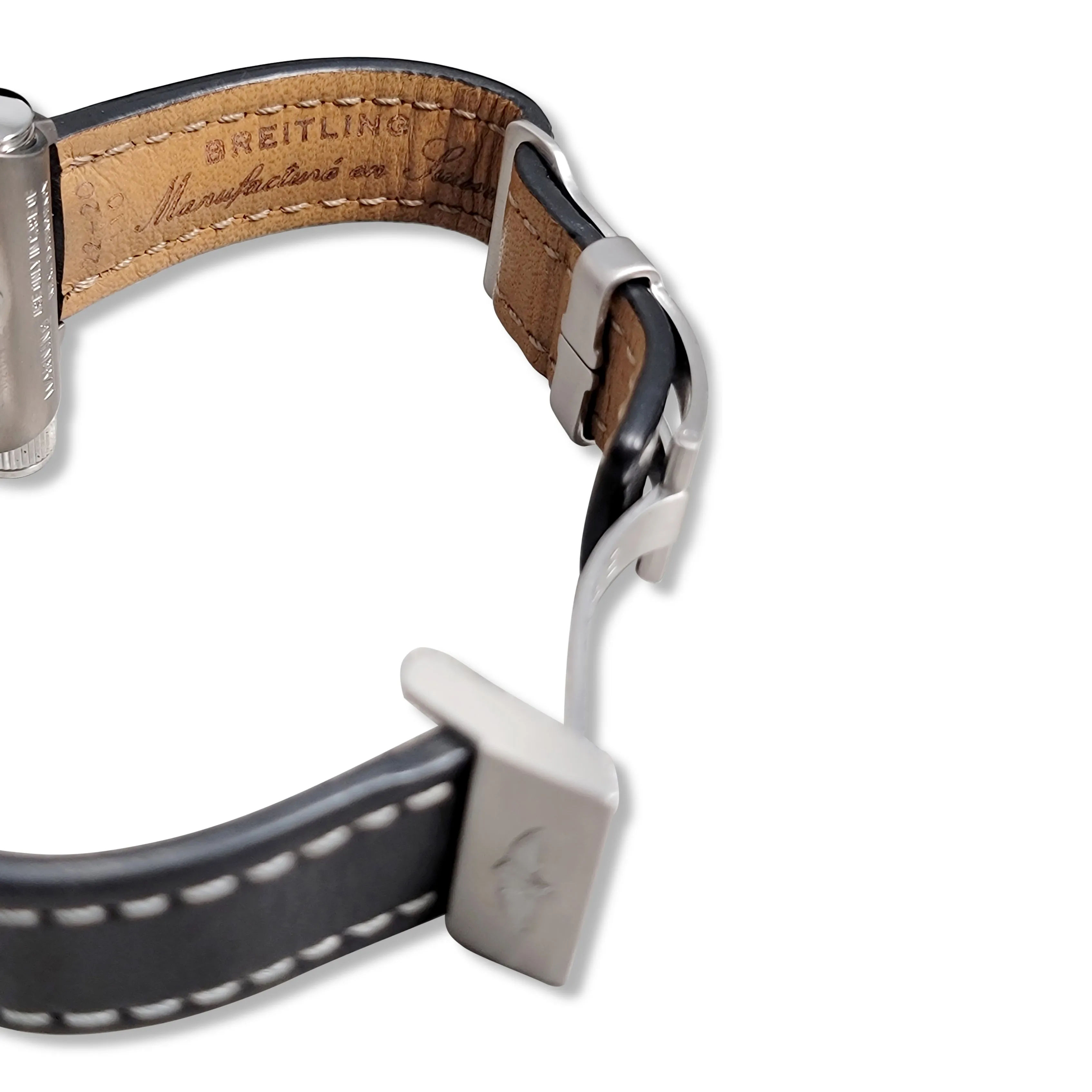 Sold! Breitling Emergency Titanium Orange Dial Watch