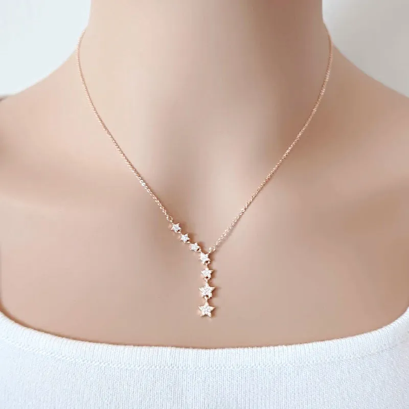 Star Cubic Zirconia Necklace