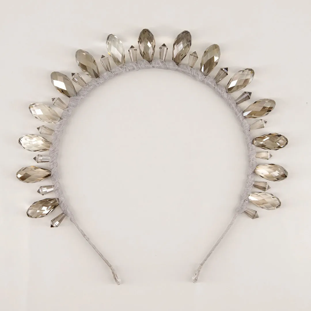 The Reina Crystal Kids Crown Headband