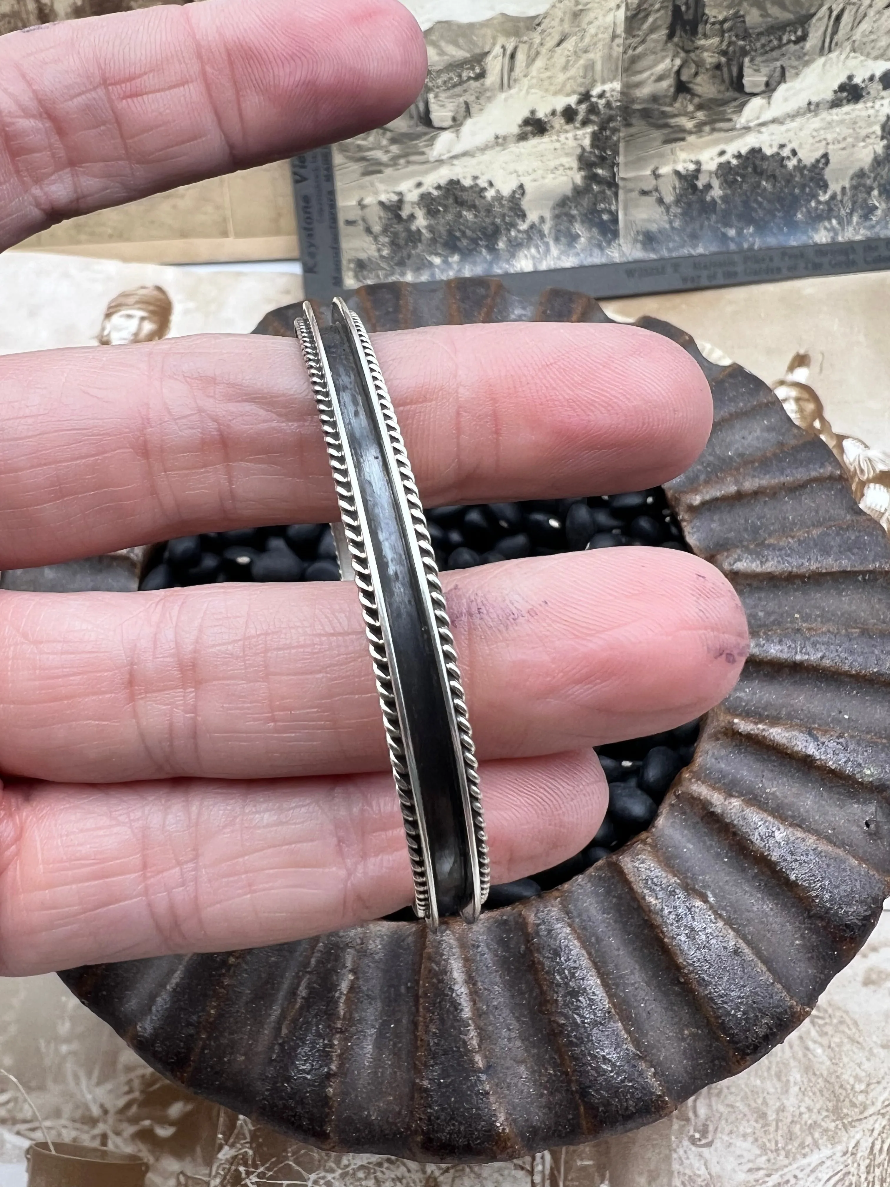 Thin Channeled Cuff