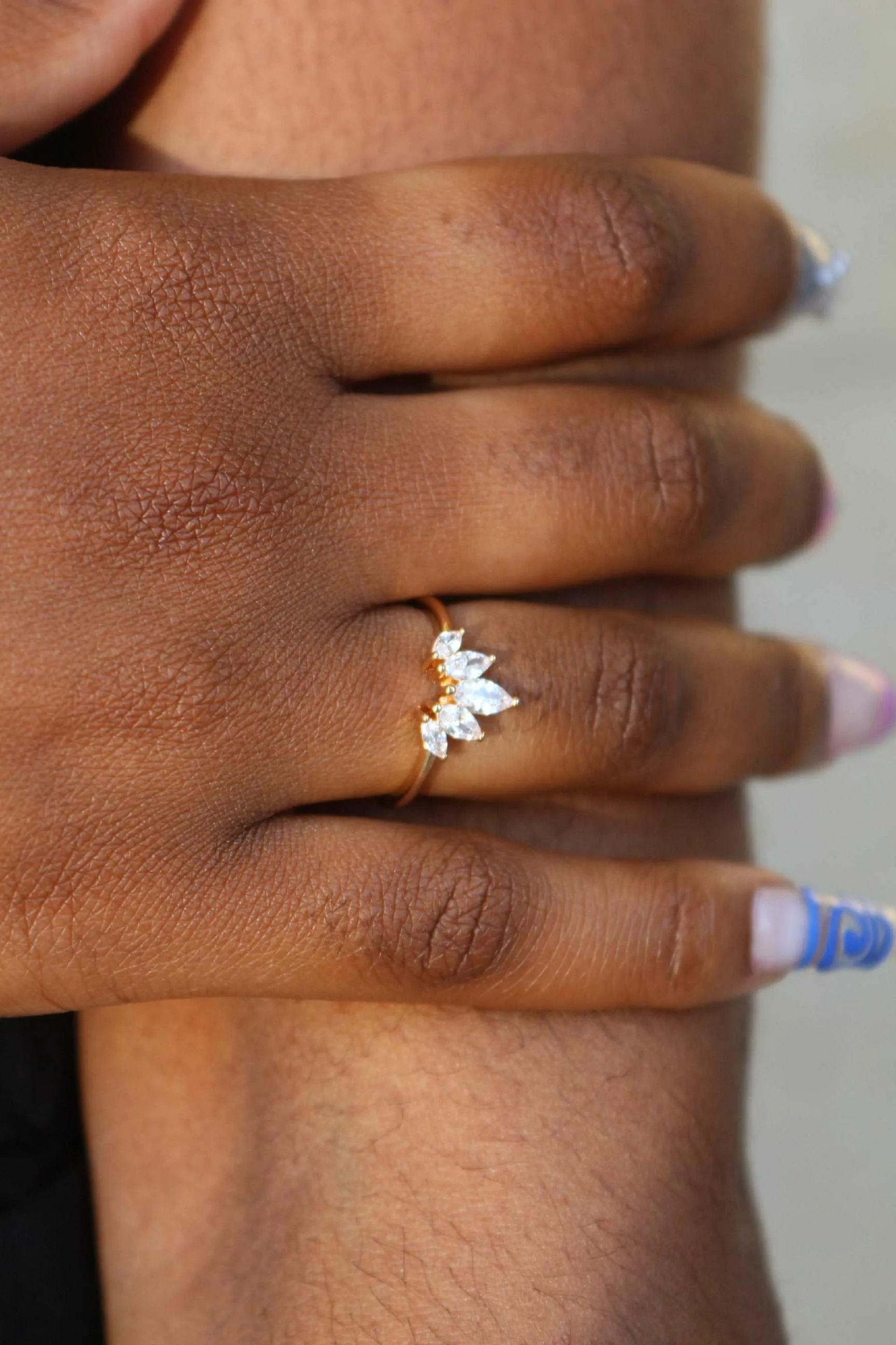Tiara - Bague en Plaqué Or
