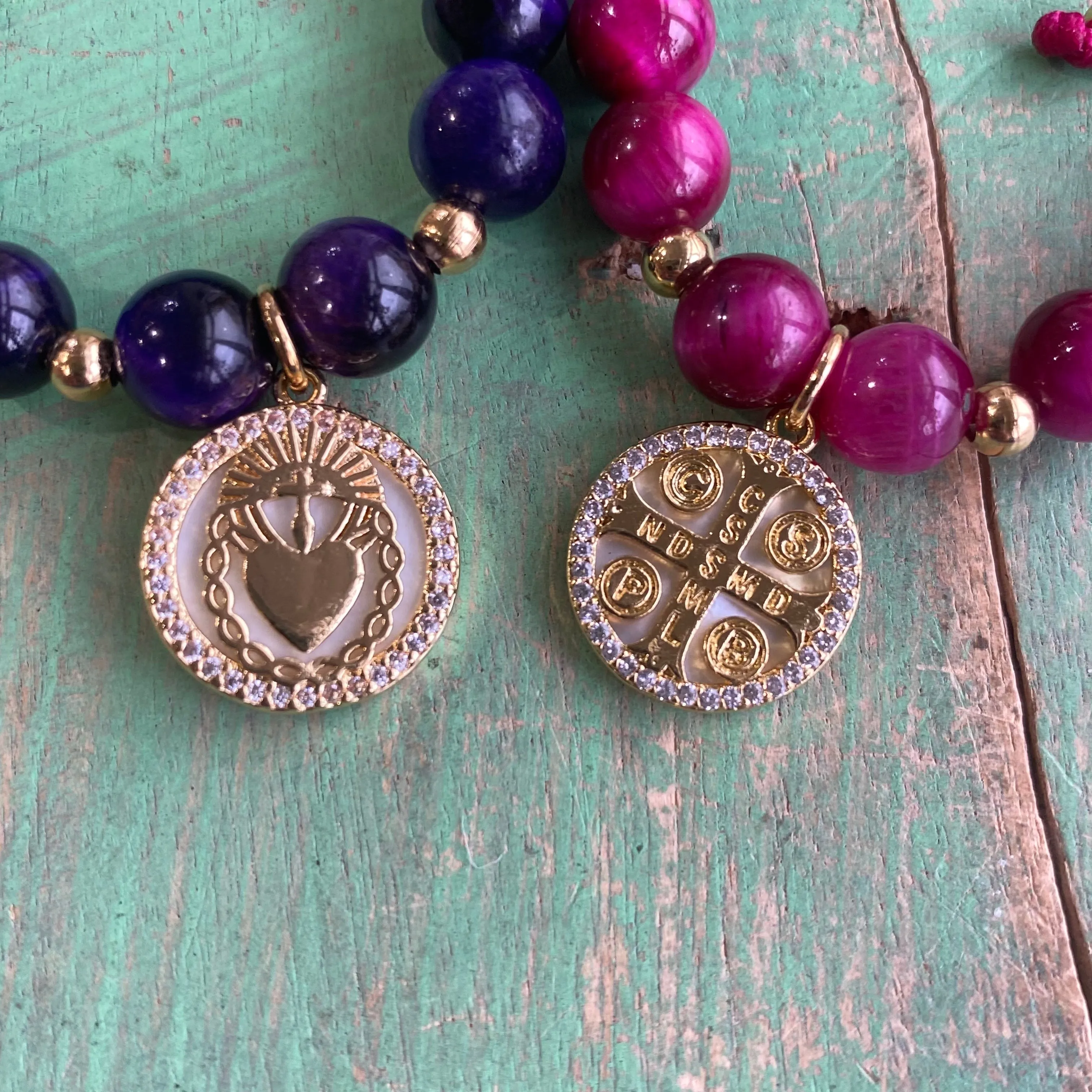 Vibrant Tiger Eye Protection Adjustable Bracelet