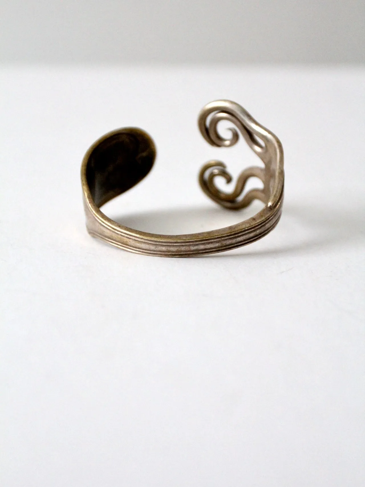 vintage fork art cuff bracelet