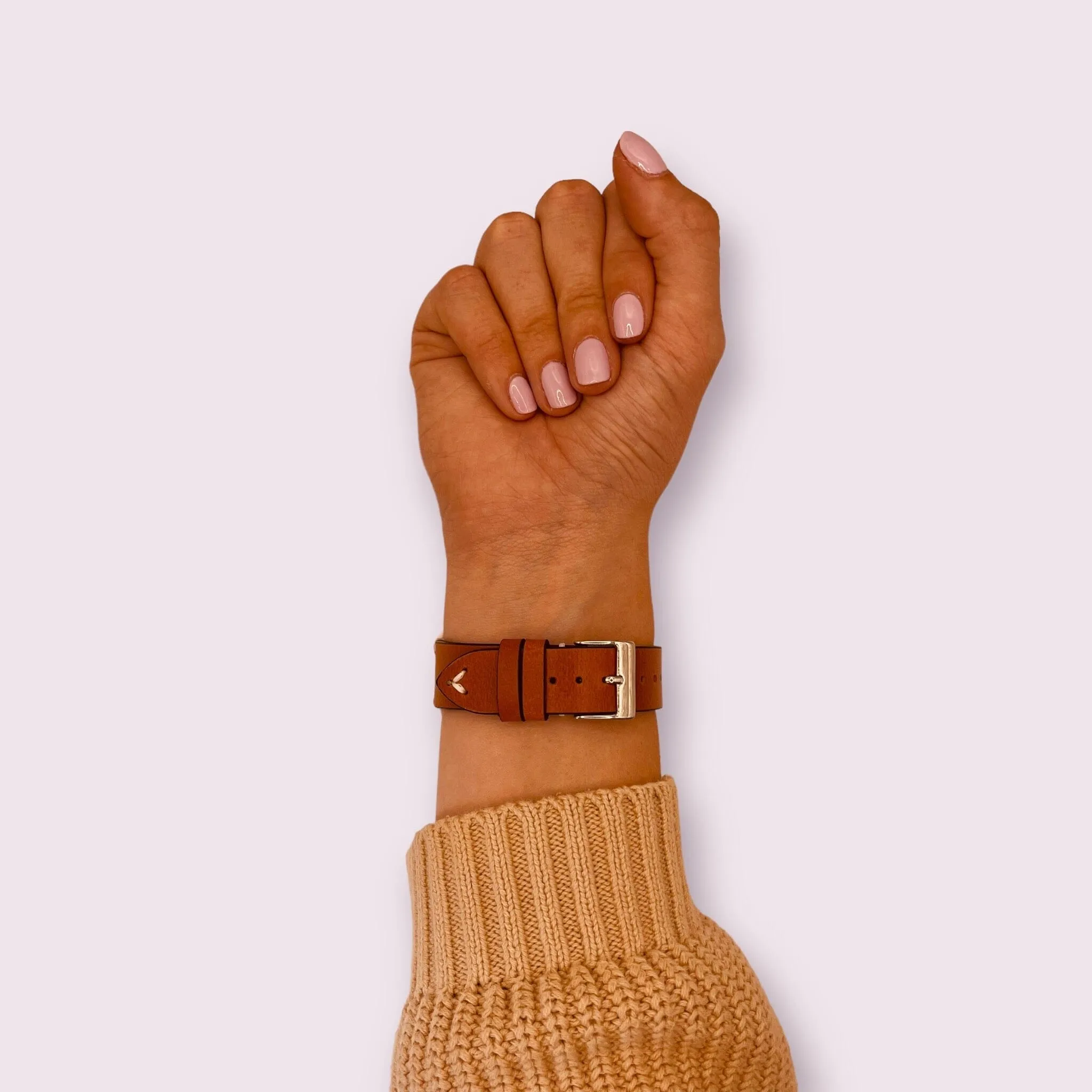 Vintage Oiled Leather Watch Straps Compatible with the MVMT Chrono 40mm, Element & Powerlane