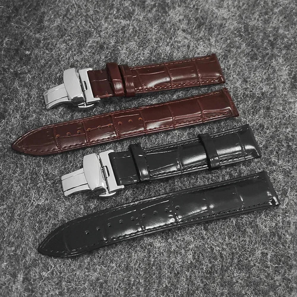 Watch Case 39mm Leather Watch Strap