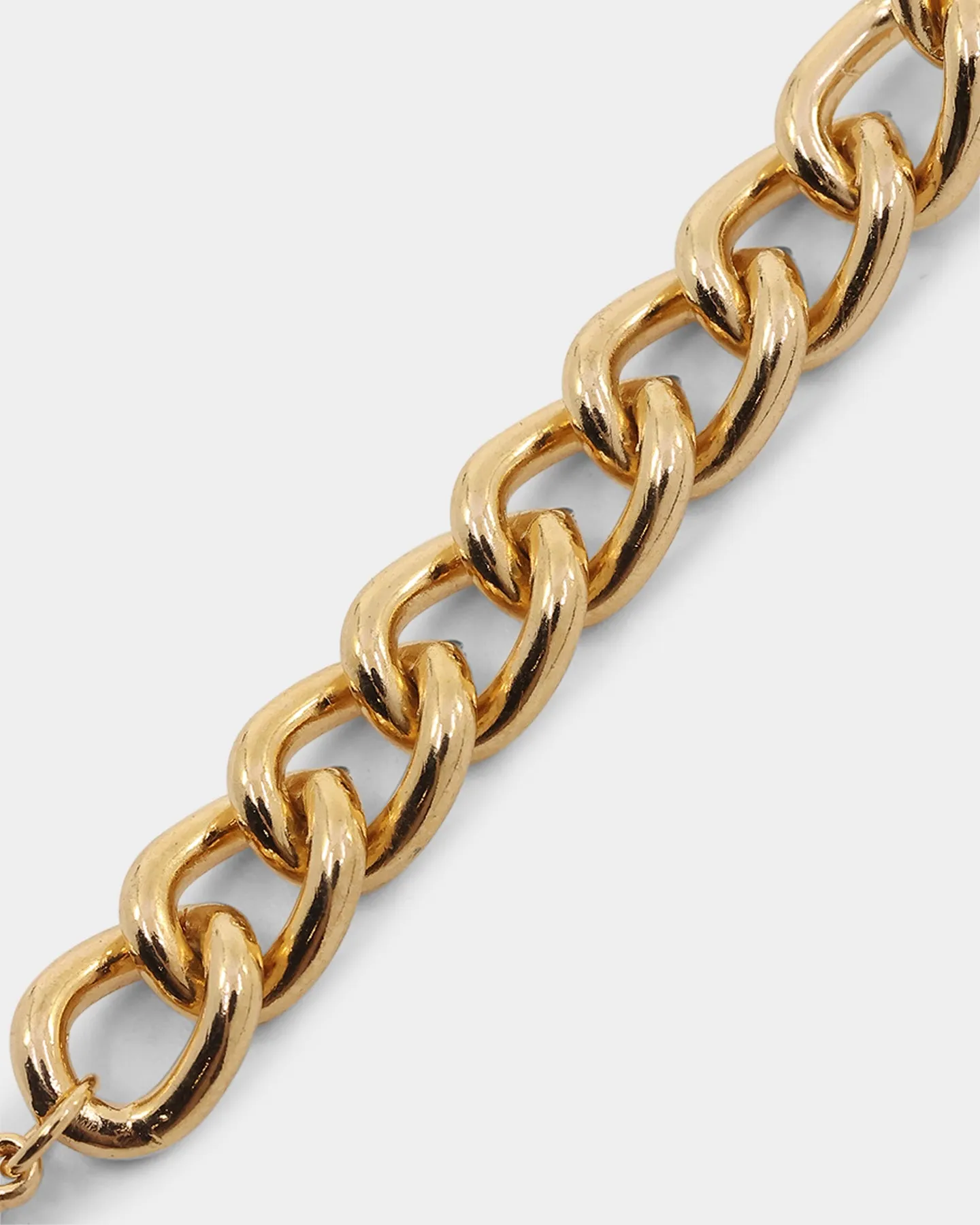 Wild For The Weekend Cloud ID Bracelet Gold