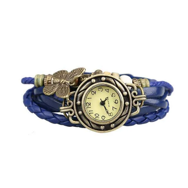 Women Retro Bracelet Wrist Watch