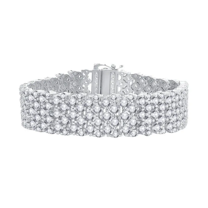 Women's Bright Star River Inlaid Advanced Bracelet