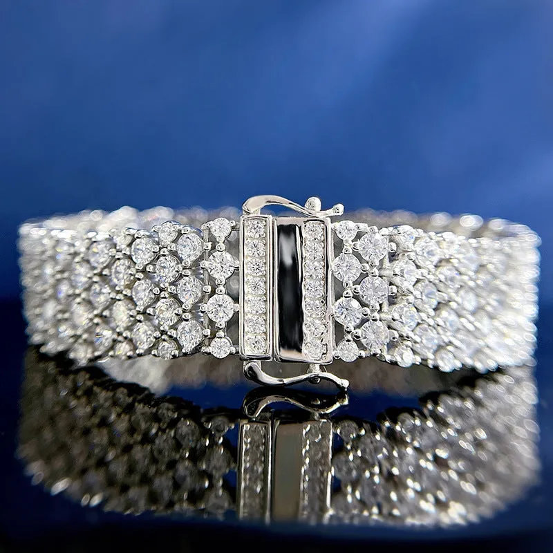 Women's Bright Star River Inlaid Advanced Bracelet