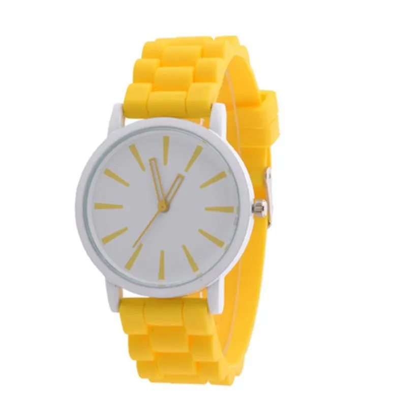 Women's Silicone Watch - Rubber Unisex Quartz Watch