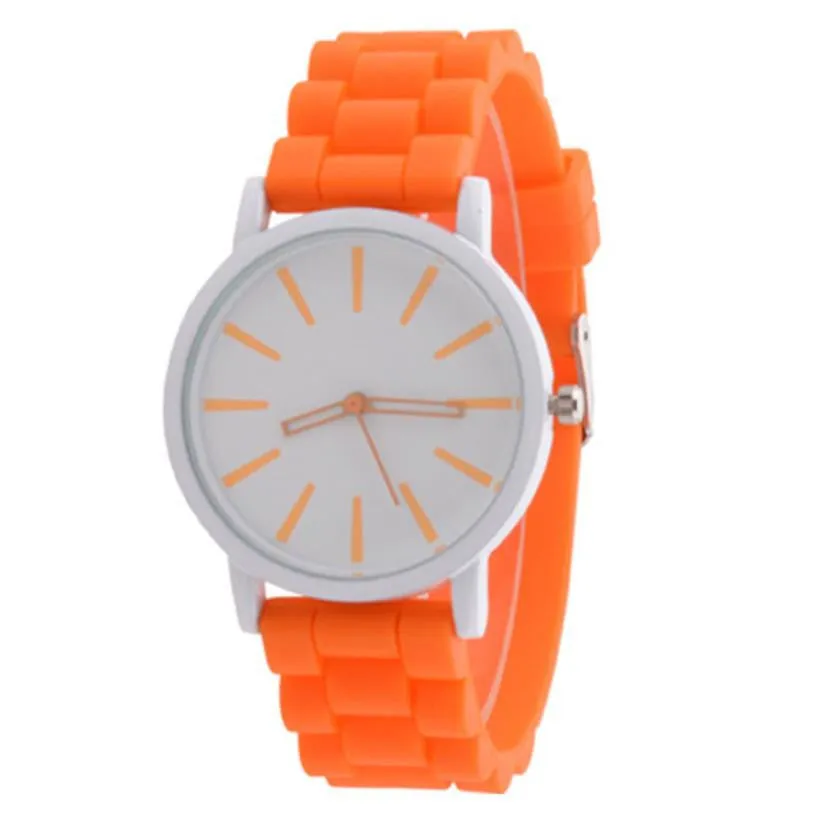 Women's Silicone Watch - Rubber Unisex Quartz Watch