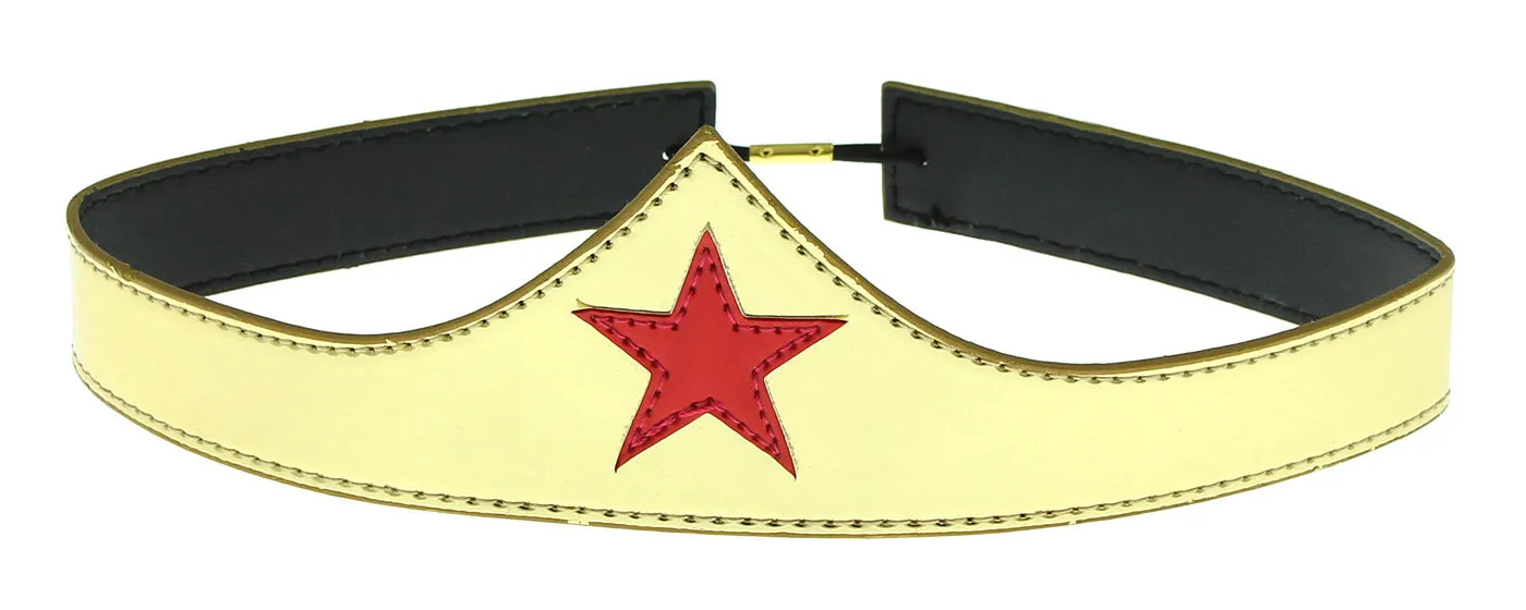 Wonder Woman Cuff and Tiara Adult Cosplay Costume Set