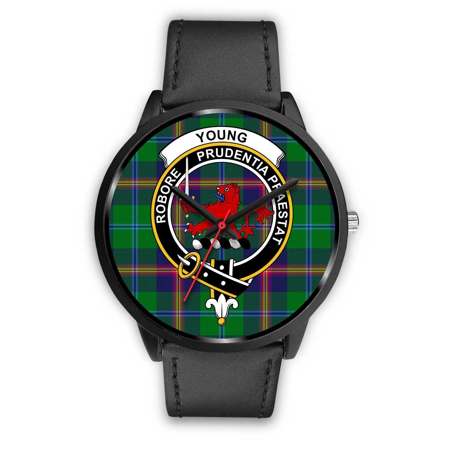 Young Modern Clan Badge Tartan Black Watch