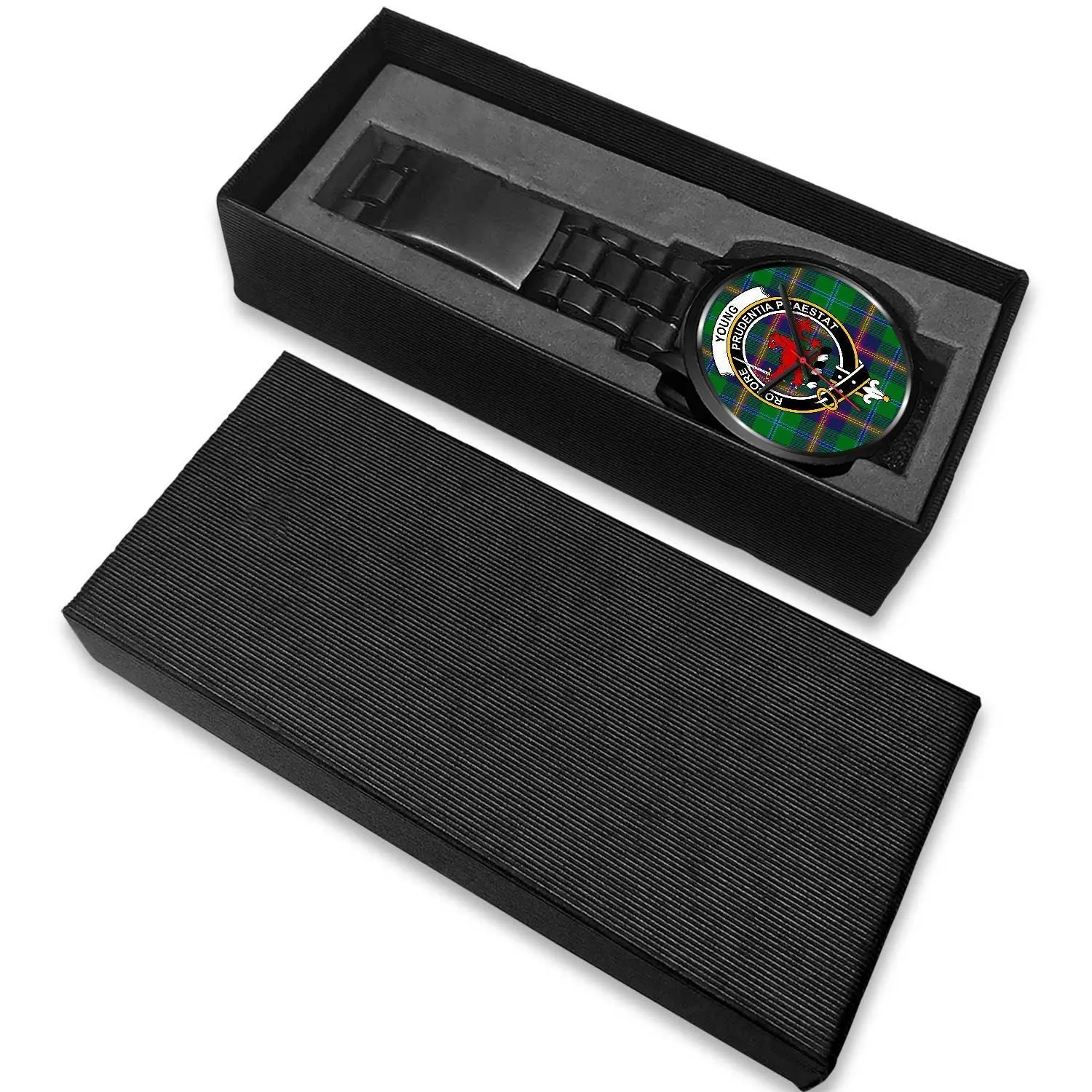 Young Modern Clan Badge Tartan Black Watch