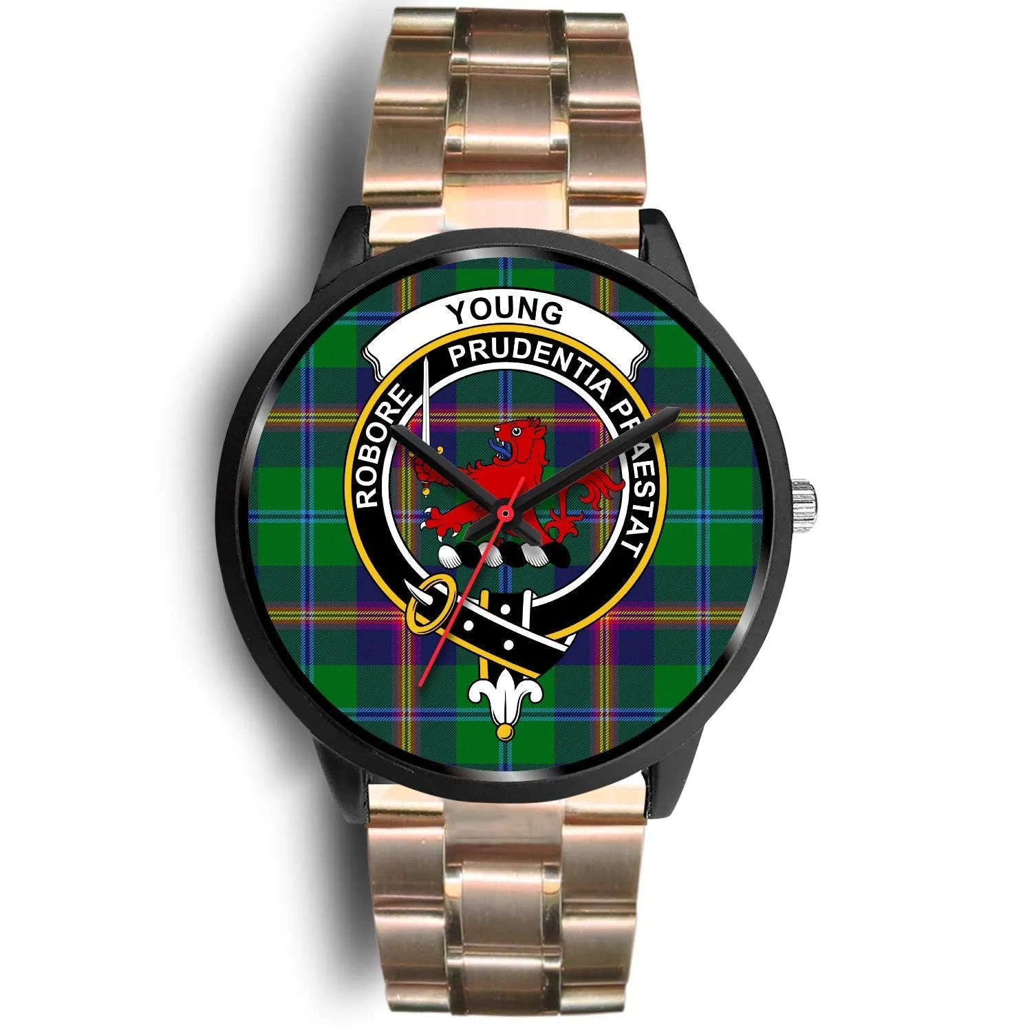 Young Modern Clan Badge Tartan Black Watch