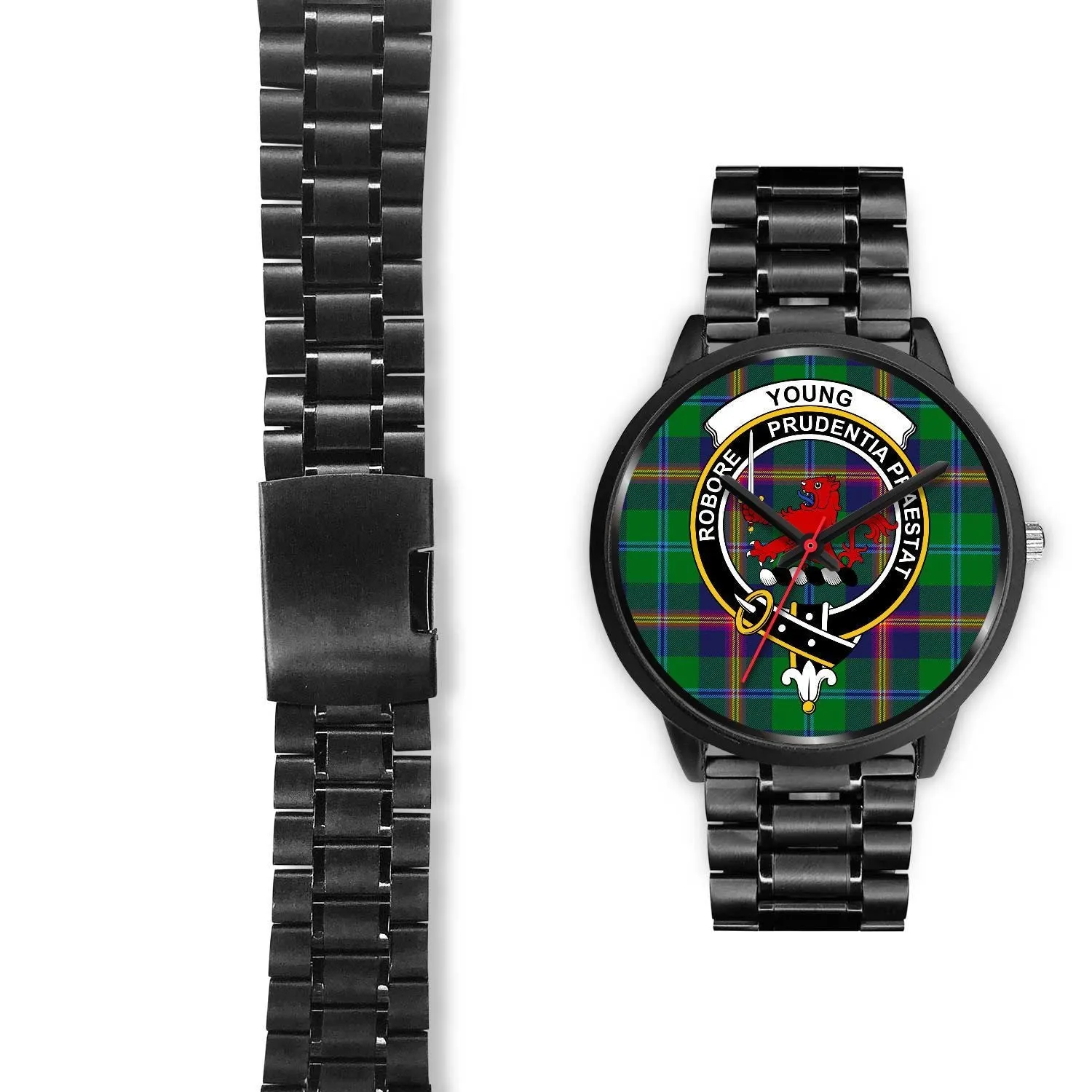 Young Modern Clan Badge Tartan Black Watch