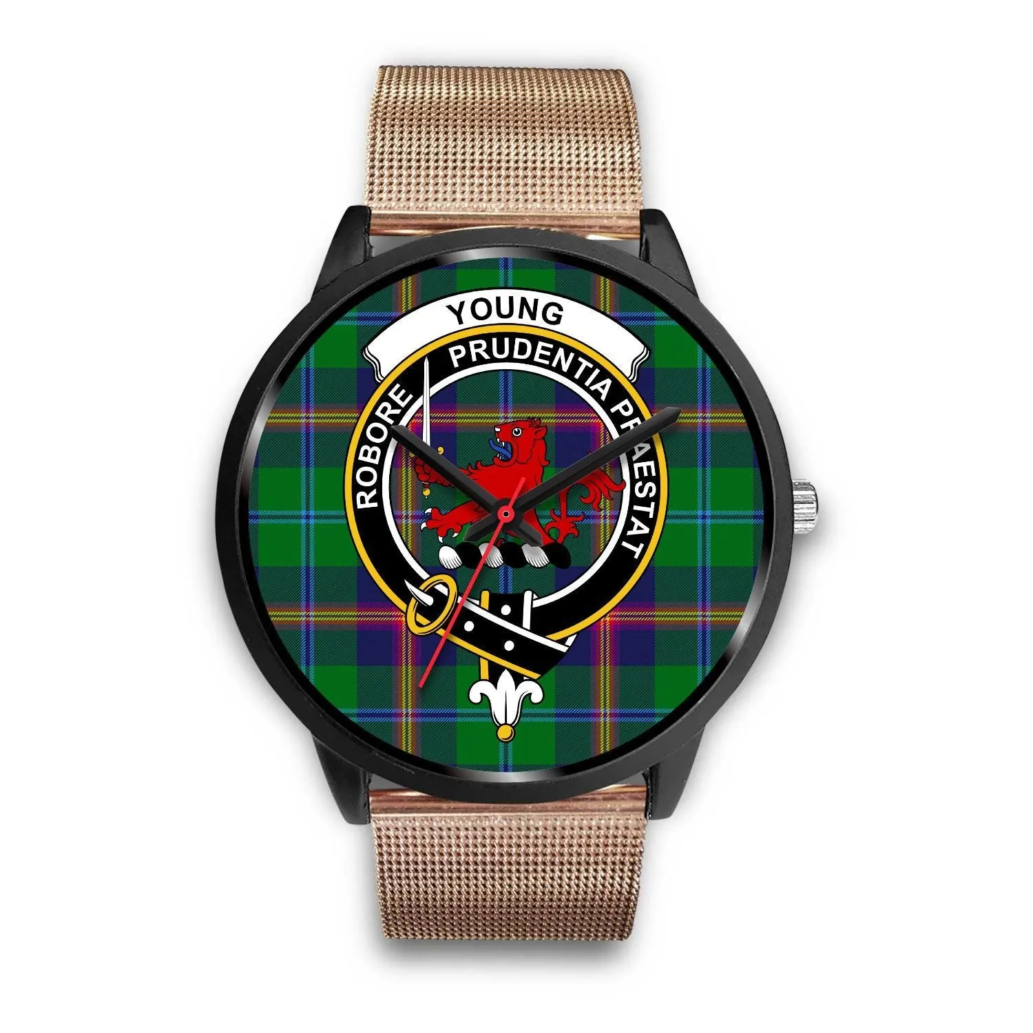 Young Modern Clan Badge Tartan Black Watch