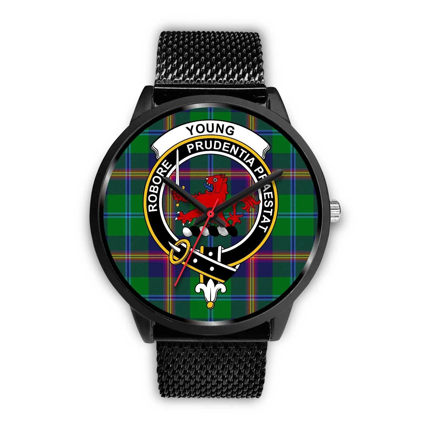 Young Modern Clan Badge Tartan Black Watch