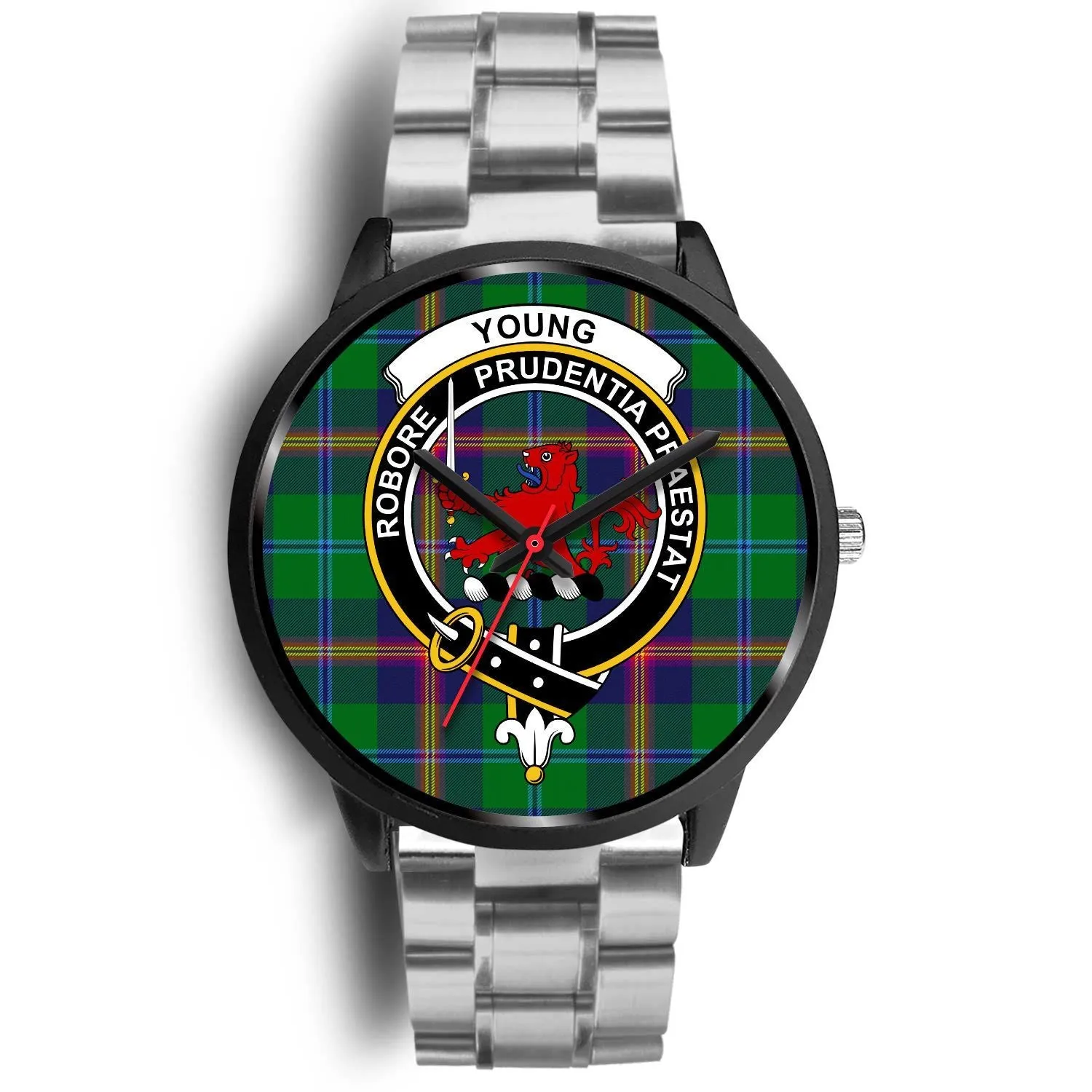 Young Modern Clan Badge Tartan Black Watch